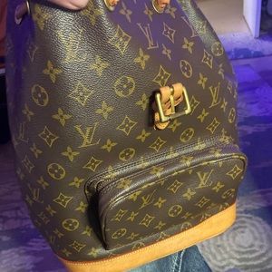 Vintage authentic Louis Vuitton backpack